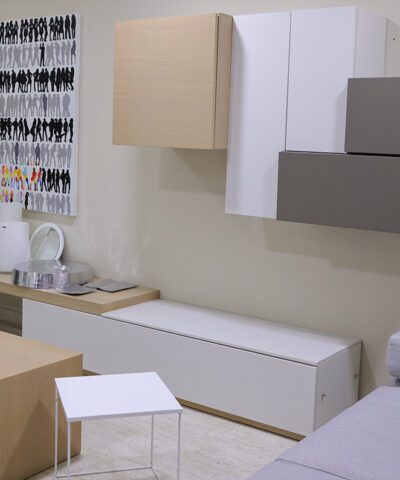 mueble salón colgado